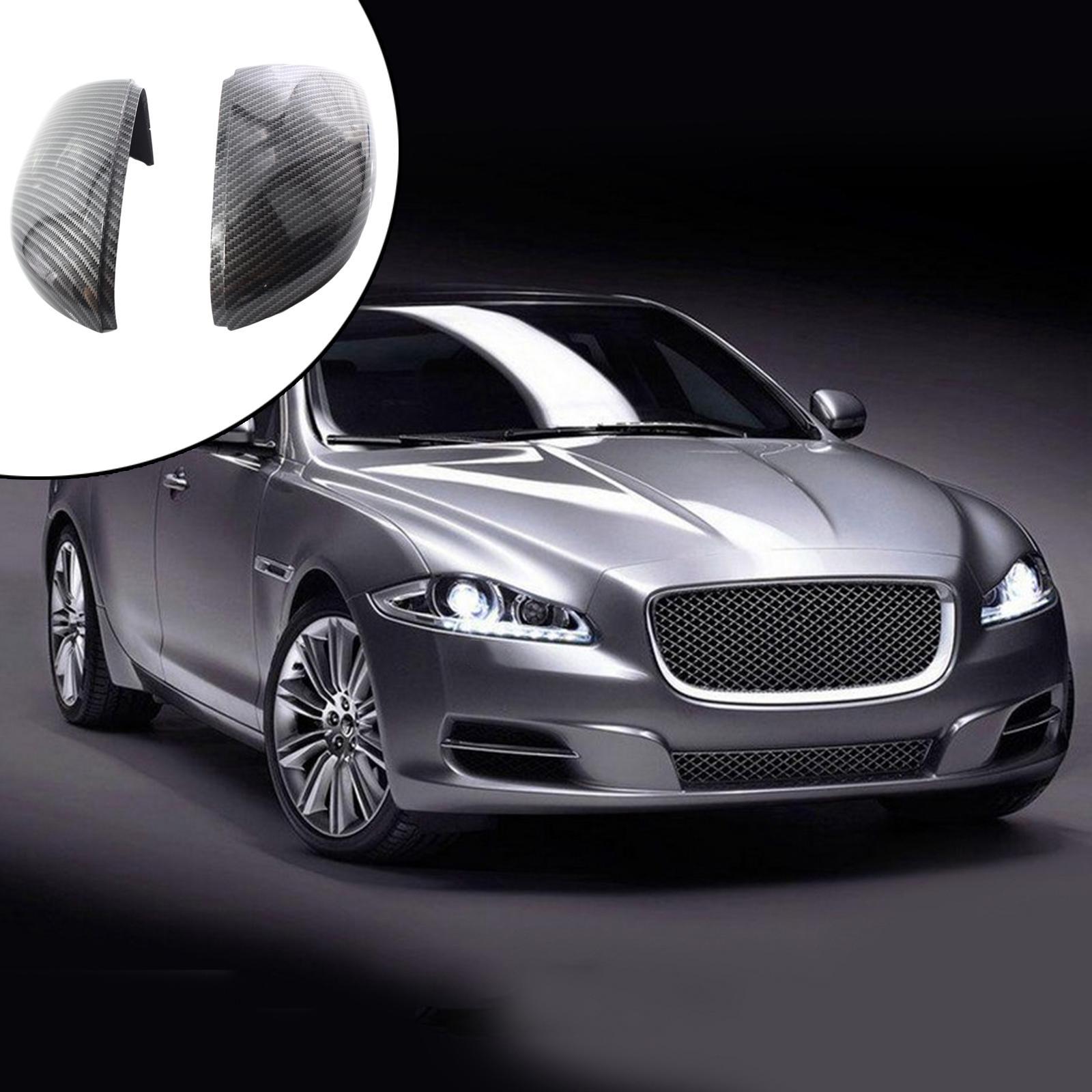 2x Rearview Mirror Cover Vehicle Replacement Supplies for GOLF MK6