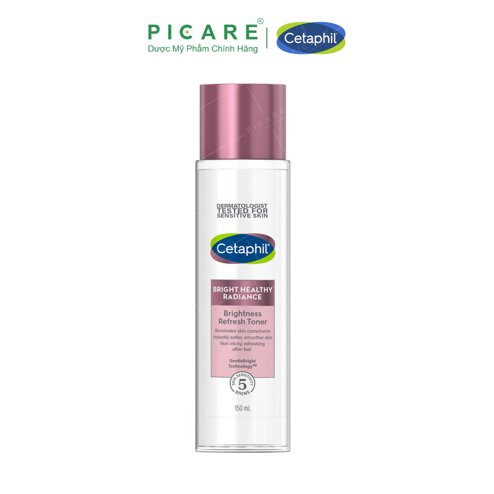 Nước cân bằng làm sáng da Cetaphil Bright Healthy Radiance Refresh Toner 150ml