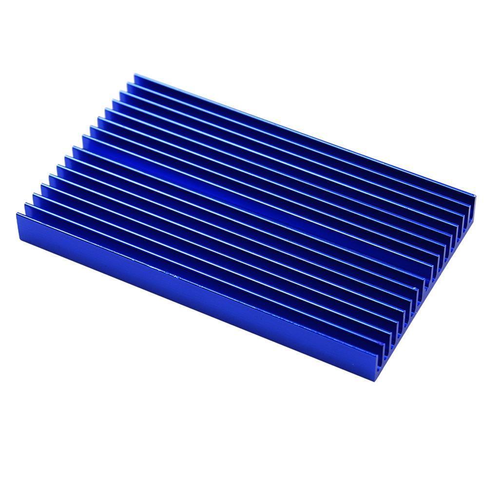 100x60x10mm Aluminum   Heat Sink Chip for Electronic