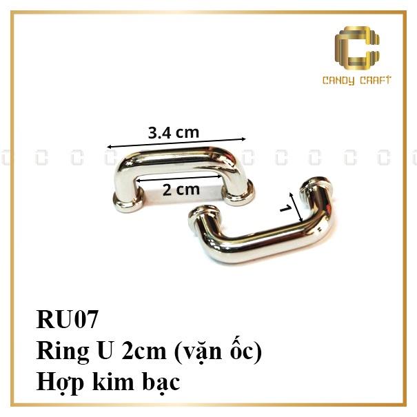 Khoen chữ U 1cm - 2cm - 2.5cm