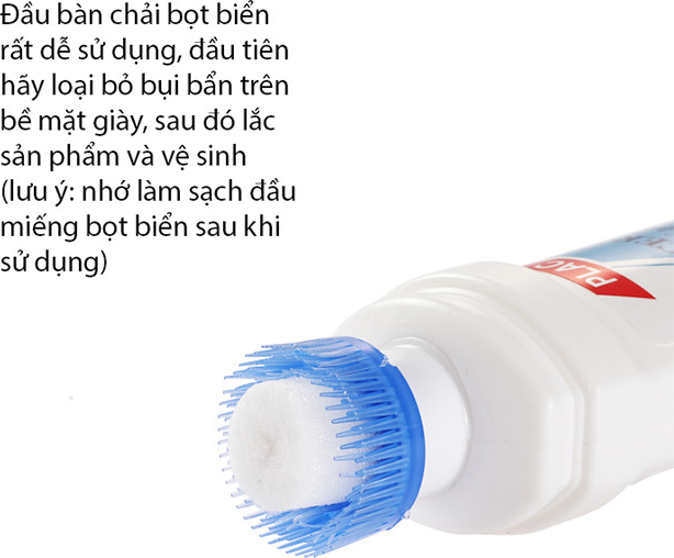 Hình ảnh Tẩy trắng giày dép, túi xách - Đánh giày dép - Dung dịch đánh giày - Rửa giày dép - Chất tẩy đa năng