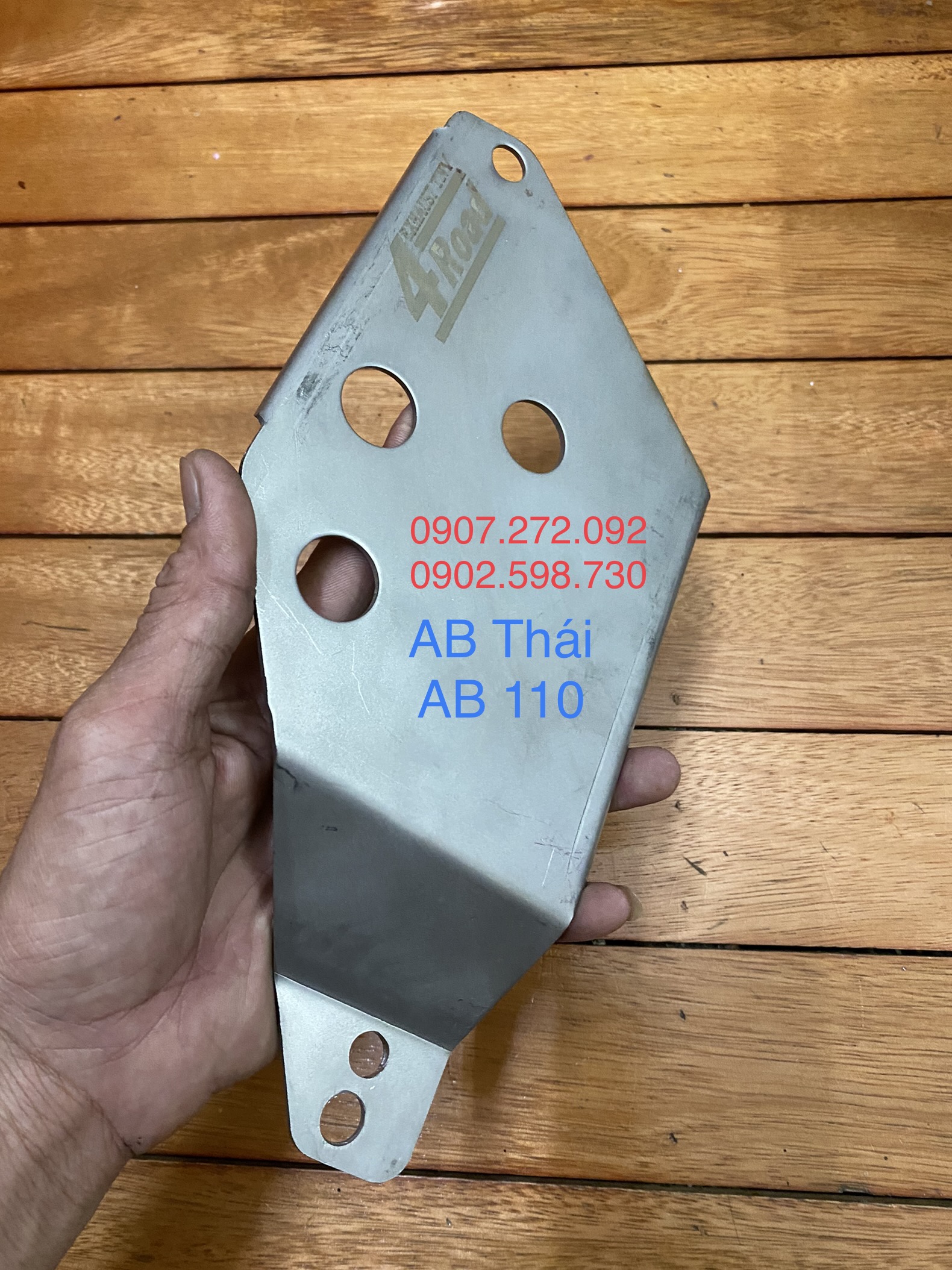 Pas pô gắn lon 4road dành cho Air Blade Thái - Air Blade 110