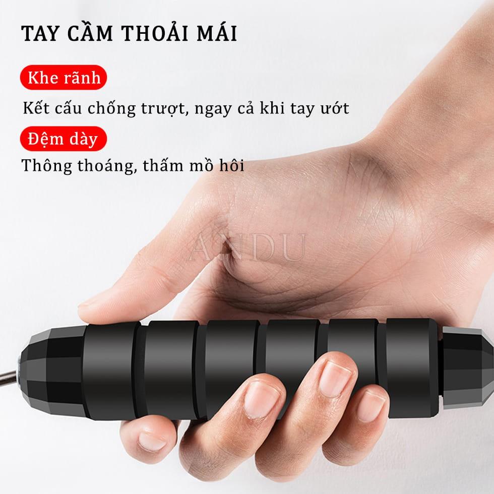 Dây Nhảy Tập Thể Dục, Thể Thao 2,7m, Dây Thể Dục Lực Đàn Hồi Lõi Thép Cao Cấp Tay Cầm Chắc Chắn