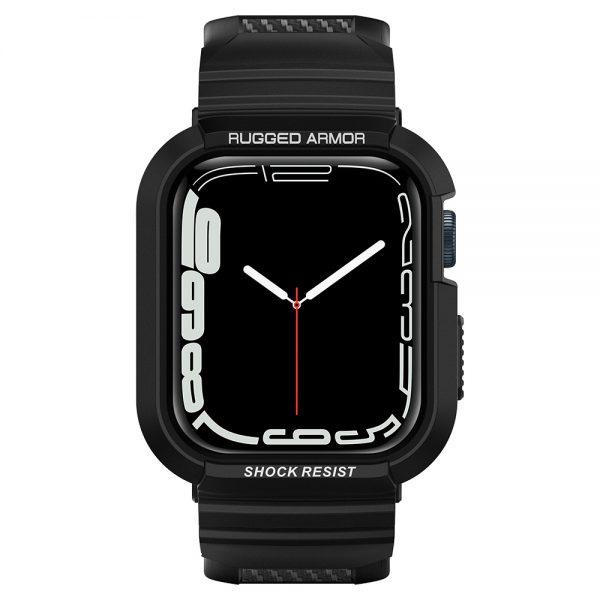 Ốp kèm dây SPIGEN Rugged Amor dành cho Apple Watch Series Chống trầy xước tăng thêm vẻ đẹp hiện đại Hàng Chính Hãng
