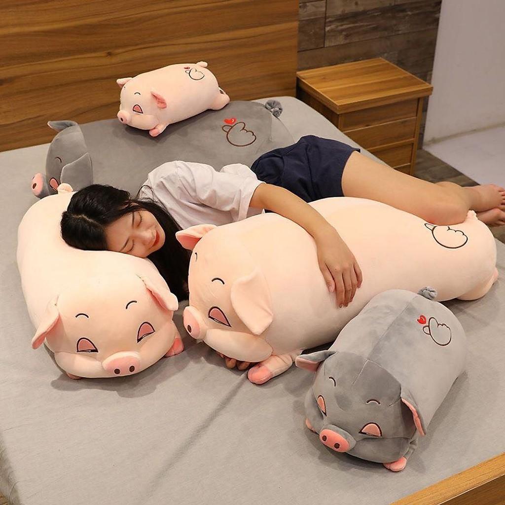 GẤU BÔNG HEO LƯỜI MẮT HÍ