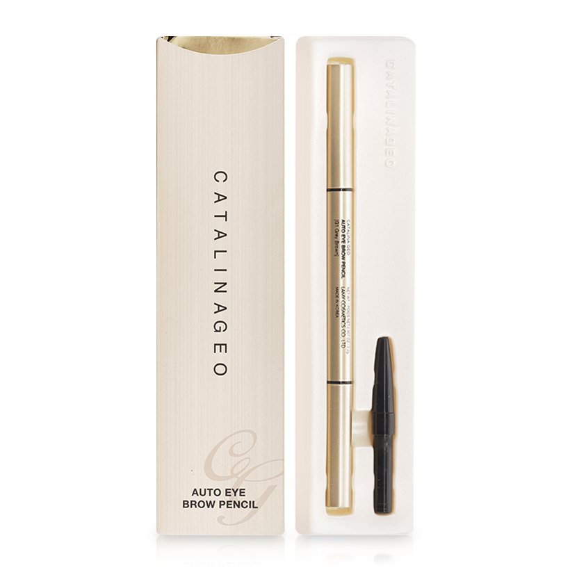 Chì Kẻ Mày Catalina Auto Eye Brow Pencil #G1 Grey Brown Geo