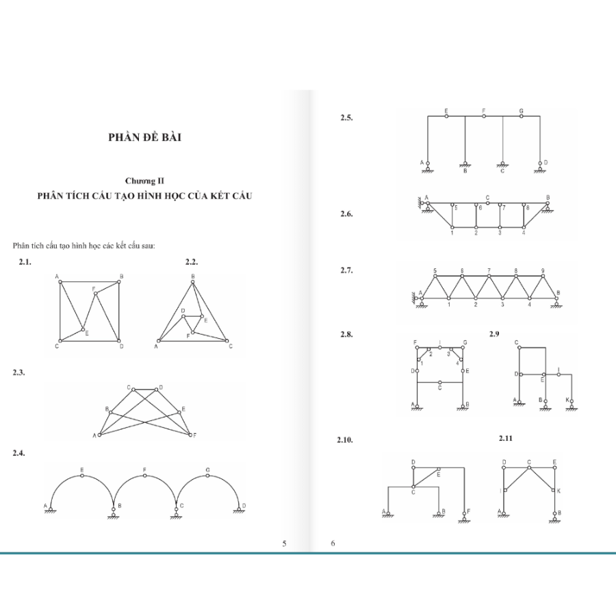Bài Tập Cơ Học Kết Cấu - Tập 1: Kết Cấu Tĩnh Định