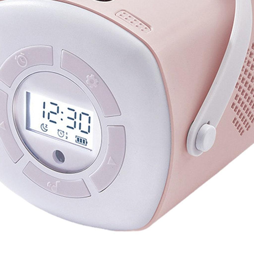 Star Projector Light Alarm Clock Atmosphere Romantic Starry Lamp Adult Pink