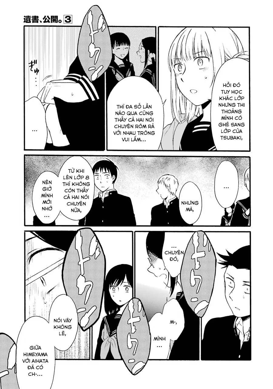 di thư trên bàn chapter 13 7