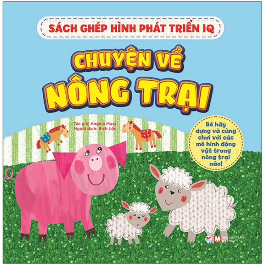 Combo Bộ 4 Cuốn - Dành cho Lứa Tuổi Từ (3 - 6 Tuổi) - Sách Ghép Hình Phát Triển IQ: Chuyện Kể Về Nông Trại + Khủng Long + Đại Dương + Rừng Xanh