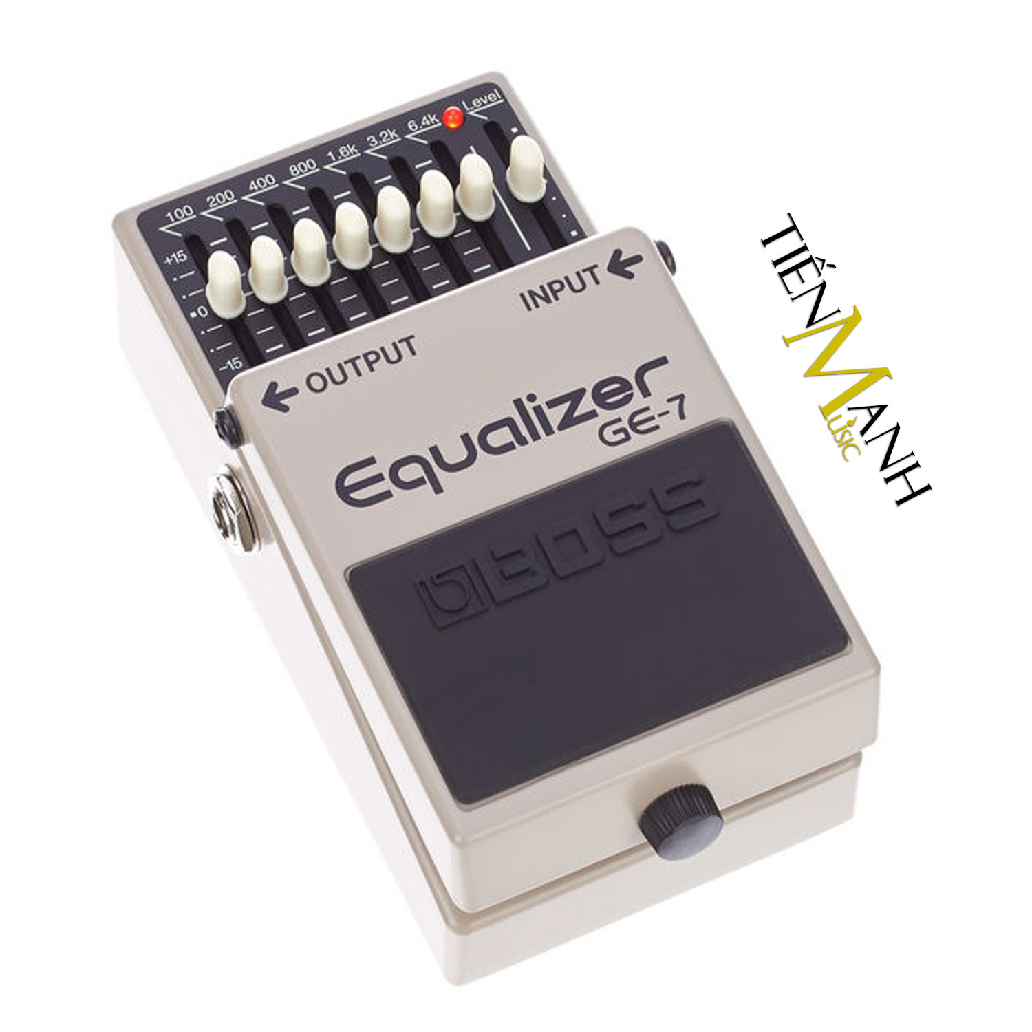 Phơ Guitar Boss GEB-7 Bass Equalizer - Bàn Đạp GEB7 Fuzz Pedals Effects GEB 7 Hàng Chính Hãng - Kèm Móng Gẩy DreamMaker