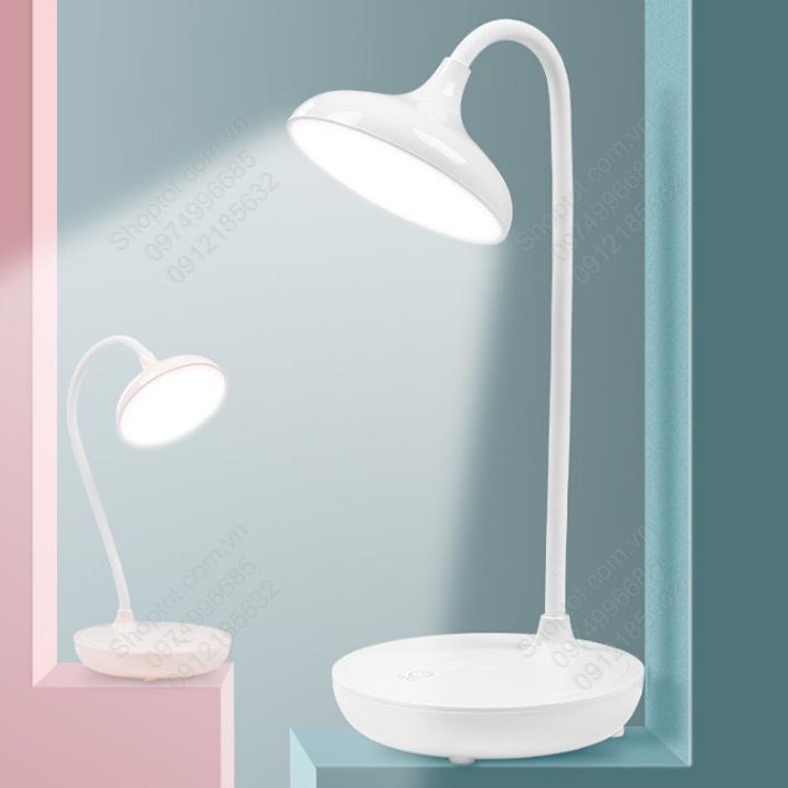 ĐÈN LED HỌC ĐỂ BÀN CHỐNG CẬN 7023, TÍCH ĐIỆN, ÁNH SÁNG 3 MÀU, CÓ ĐIỀU CHỈNH ĐỘ SÁNG VÔ CẤP