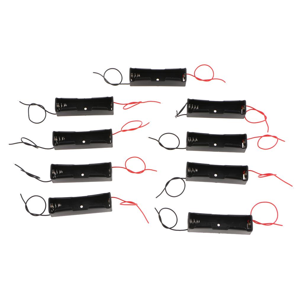 9 Nhựa PC Pin Hộp Bảo Quản Dành Cho Pin Sạc 18650