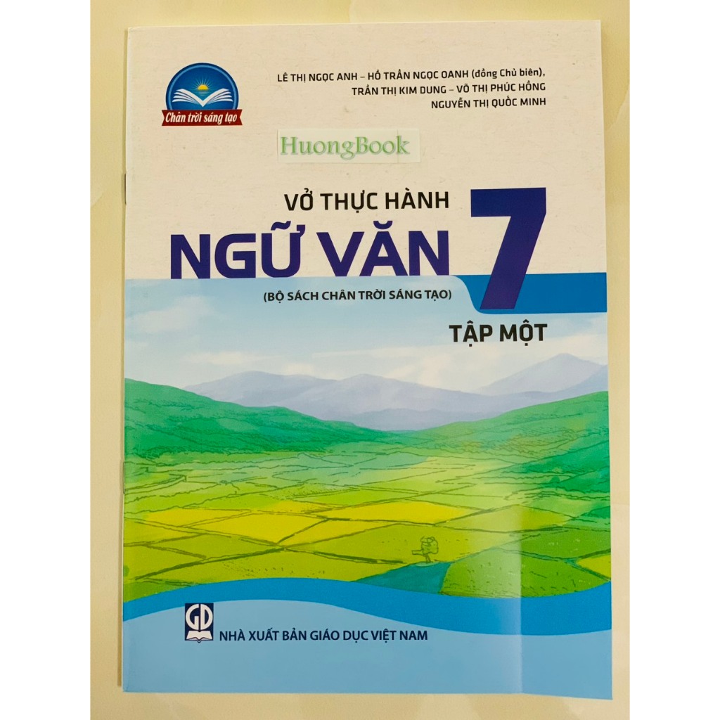 Sách - Combo vở thực hành ngữ văn 7 - tập 1 + 2 ( Bộ sách Chân trời sáng tạo )