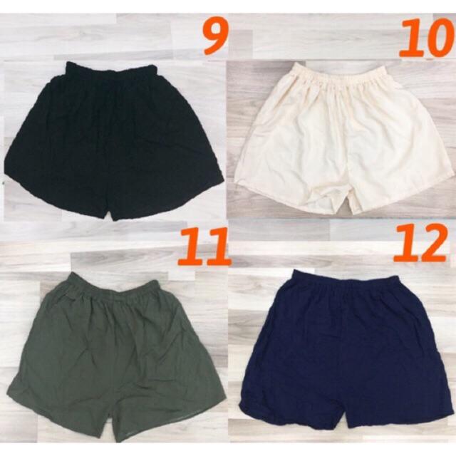 Quần đùi lanh size bự