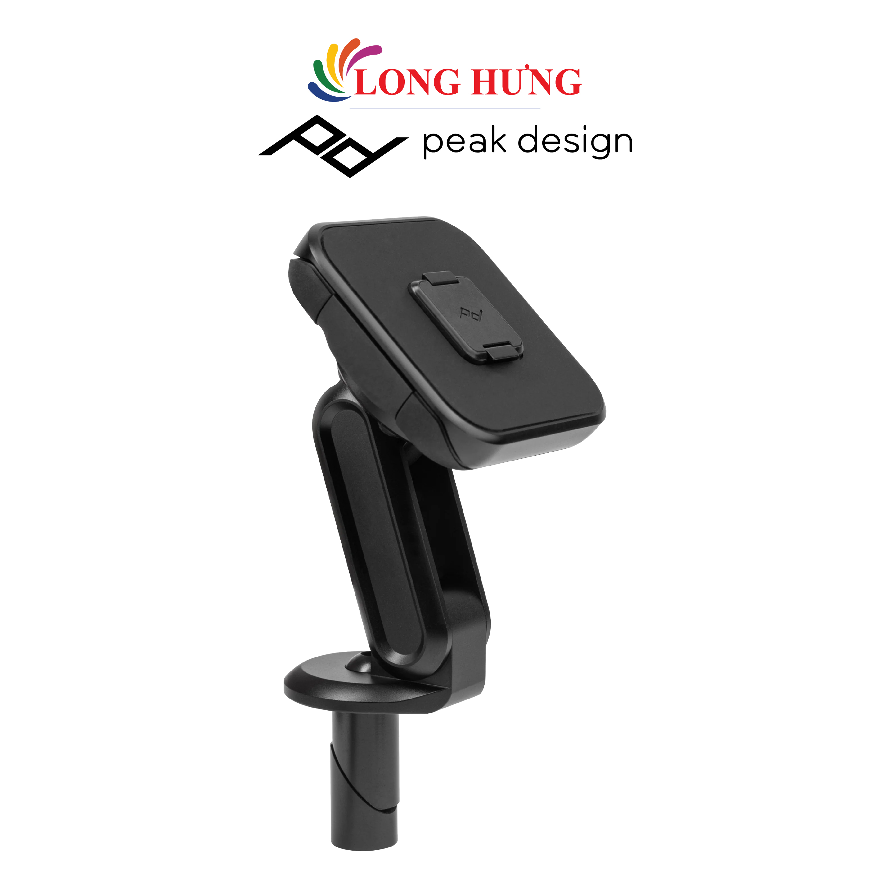 Ngàm dán Peak Design Motorcycle Stem Mount M-MM-AA-BK-1 - Hàng chính hãng