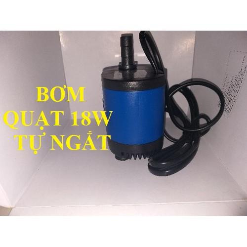 Bơm quạt hơi nước 18 W xanh