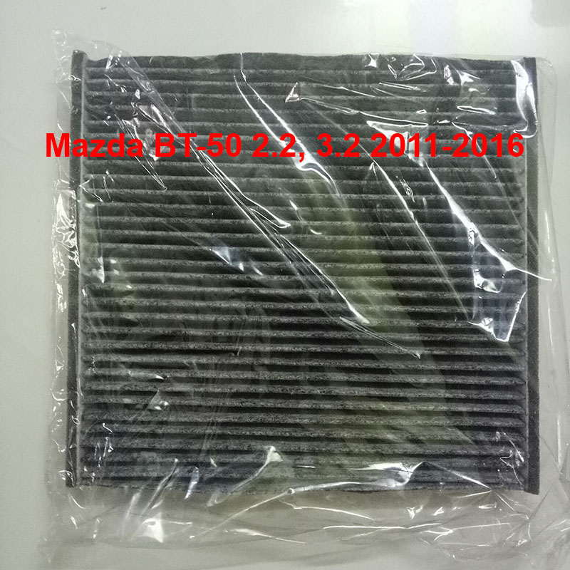 Lọc gió điều hòa than hoạt tính AC106C dành cho Mazda BT-50 2.2 và 3.2 máy dầu 2011, 2012, 2013, 2014, 2015, 2016 UCY0-61-P11