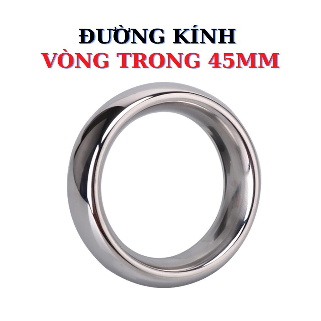 Vòng đeo cá nhân inox phụ kiện thời trang cao cấp bản to dẹt đặc biệt