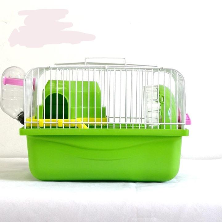 Lồng nuôi chuột hamster mini đầy đủ phụ kiện như hình ảnh
