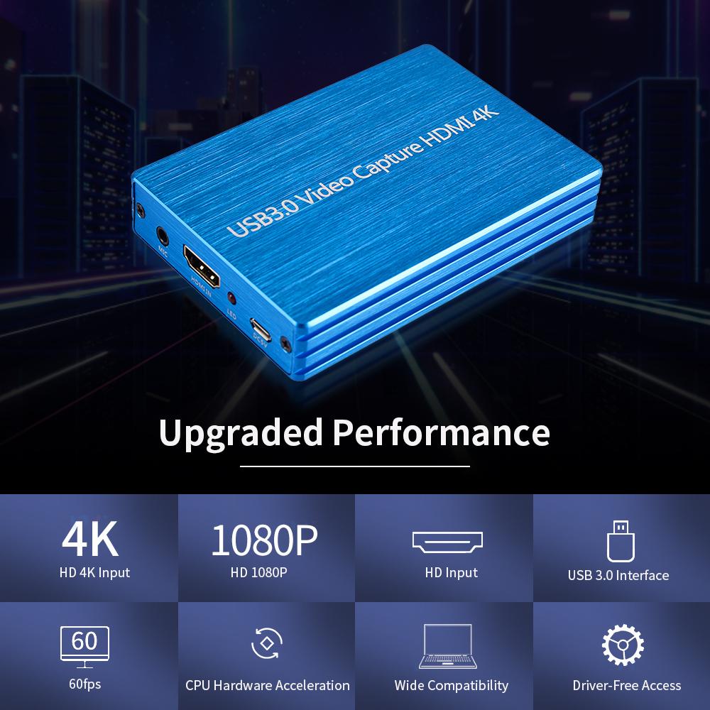Bộ Thiết Bị Thu Phát Video Game NK-S300 4K HDMI sang USB 3.0