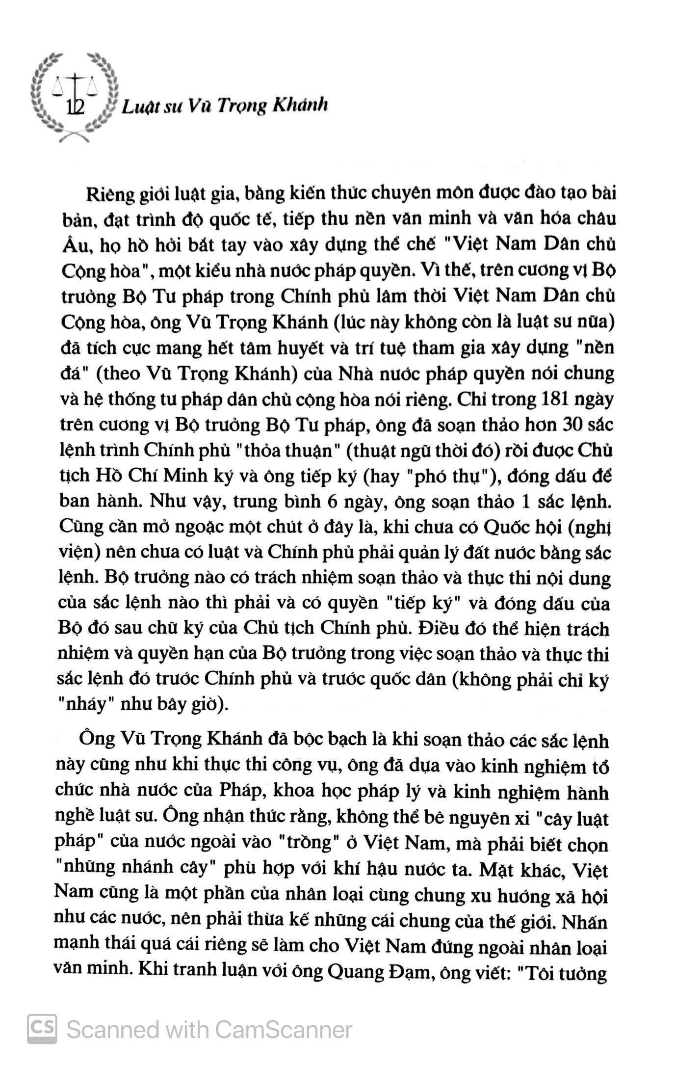 Luật Sư Vũ Trọng Khánh: Cuộc Đời Và Sự Nghiệp