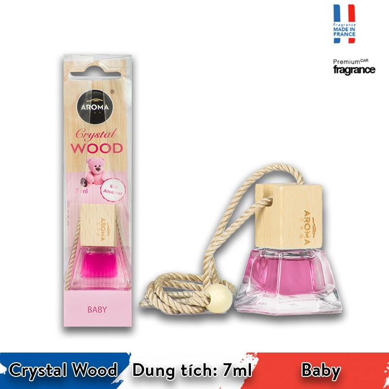 Tinh dầu treo xe ô tô Aroma Car Crystal Wood 7ml