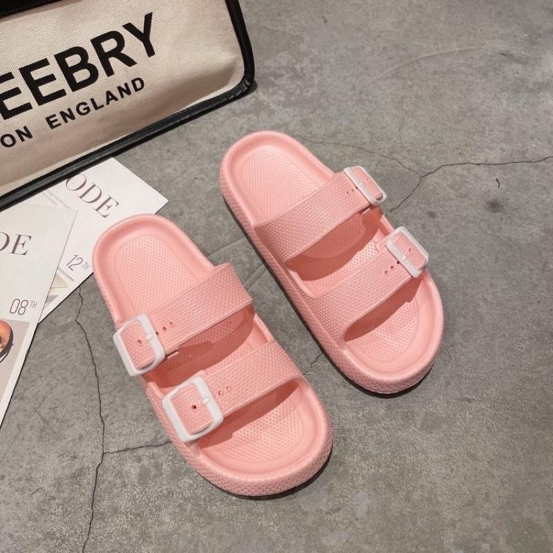 Dép Bánh Mì 2 Quai Khoá Cạnh Cực đẹp