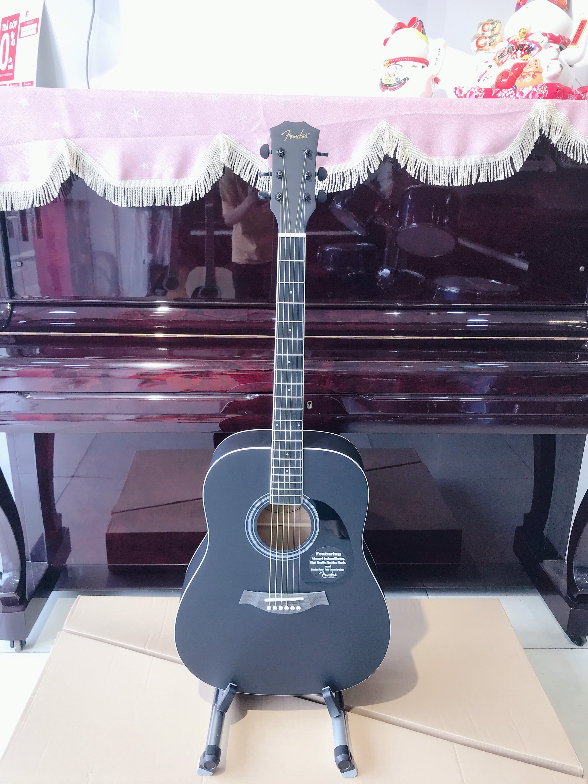 Đàn Guitar Acoustic Fender CD 60 + Tặng Kèm Bộ Phụ Kiện 6 Món