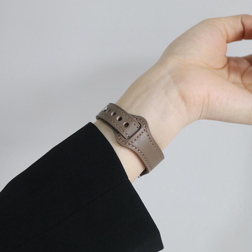 Dây Đeo Vải Da Thật Cao Cấp Hợp Thời Trang Cho Đồng Hồ Thông Minh Huami Amazfit Gts2e Gts2 Mini