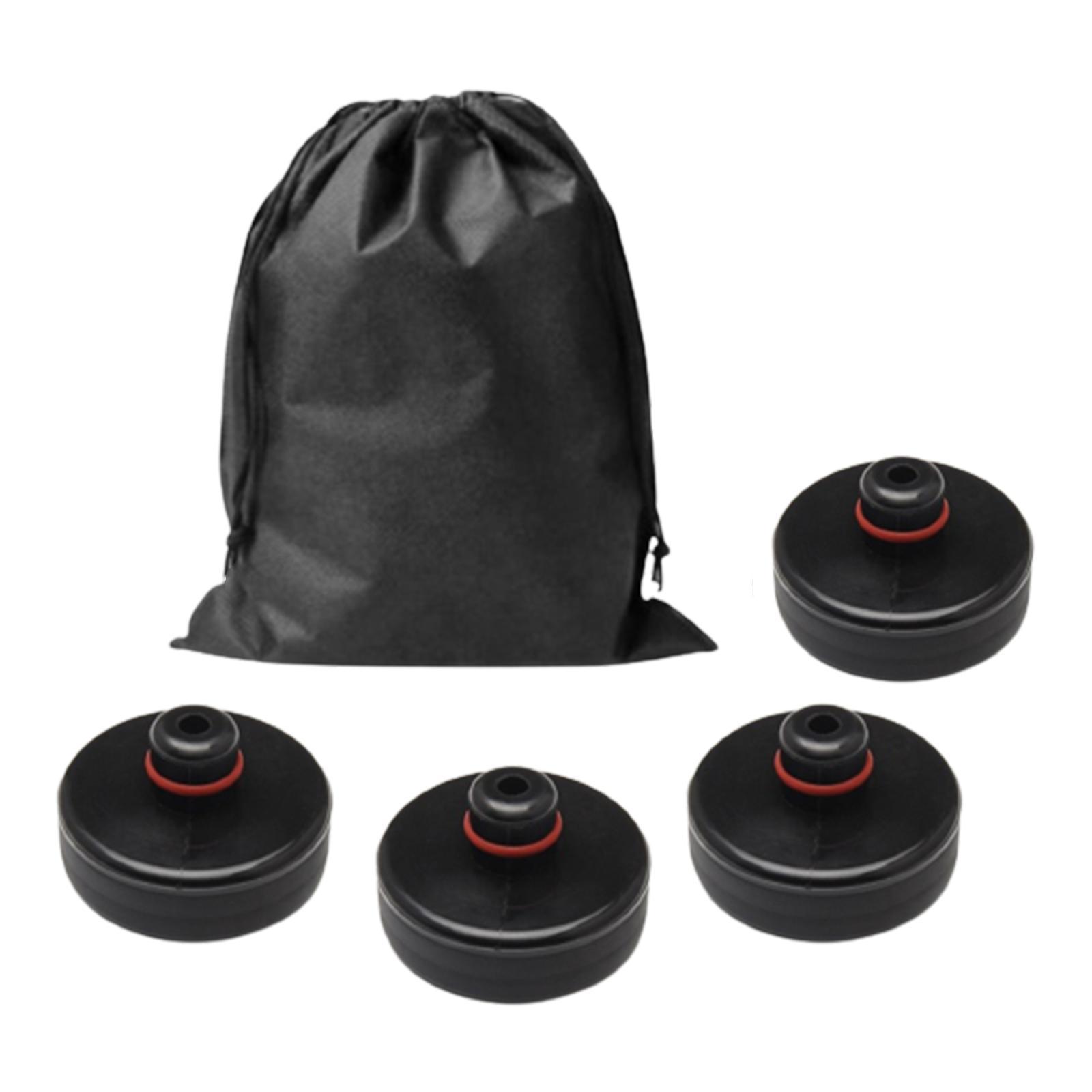 4x Jack Rubber Pad Adapter Frame Protector for Tesla   Accessory