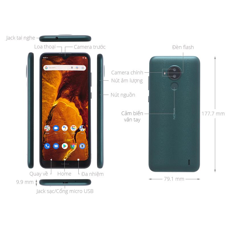 Điện thoại Nokia C30 - Hàng chính hãng