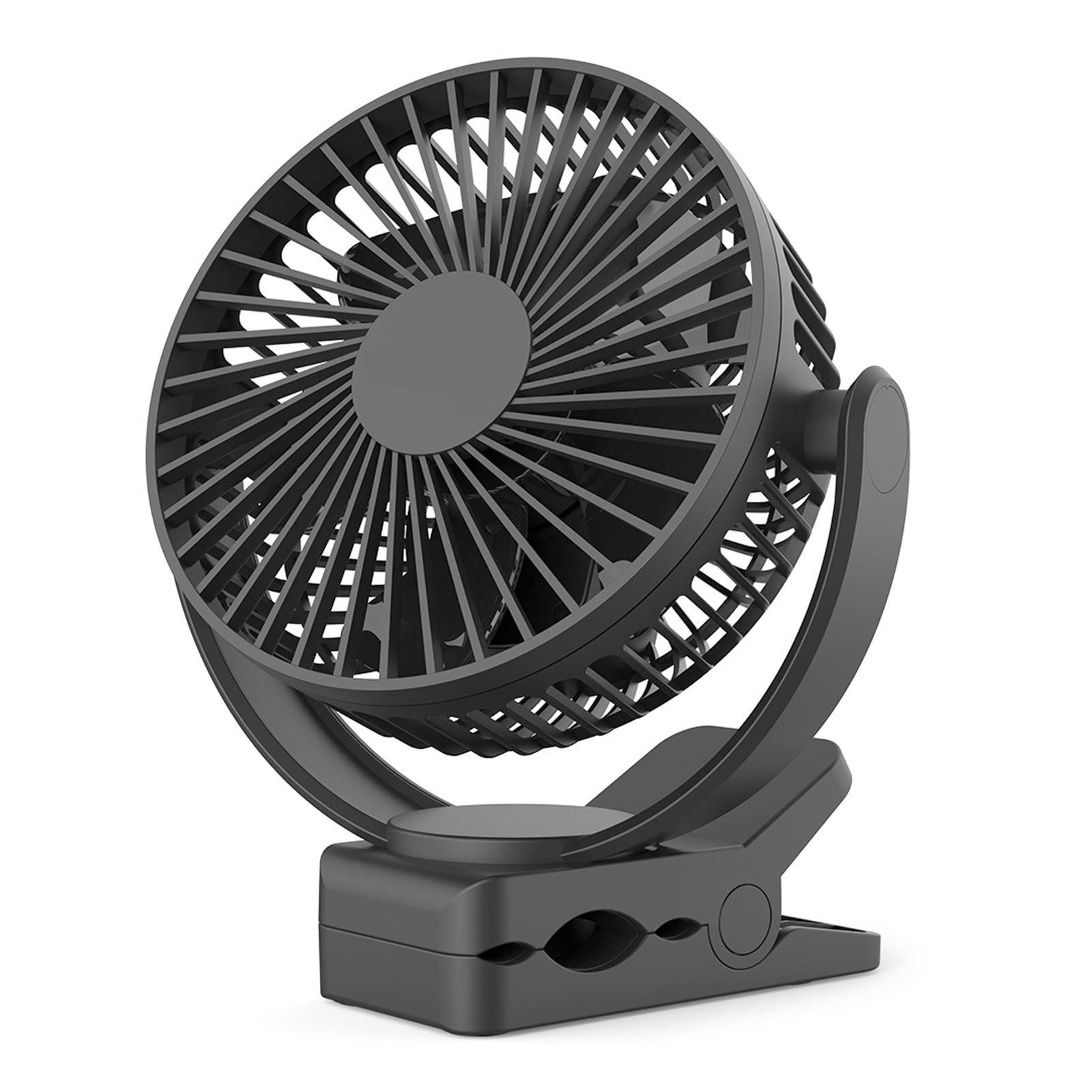 Quạt Min Kẹp Bàn Thích hợp cho dân Văn Phòng, Xoay 360 độ, Kẹp chắc chắn – Siêu Mát
