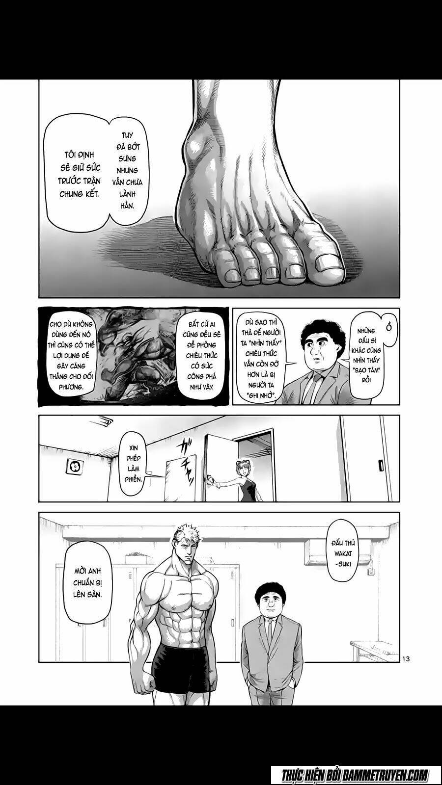 tokita ouma - đấu sĩ atula chapter 190 14