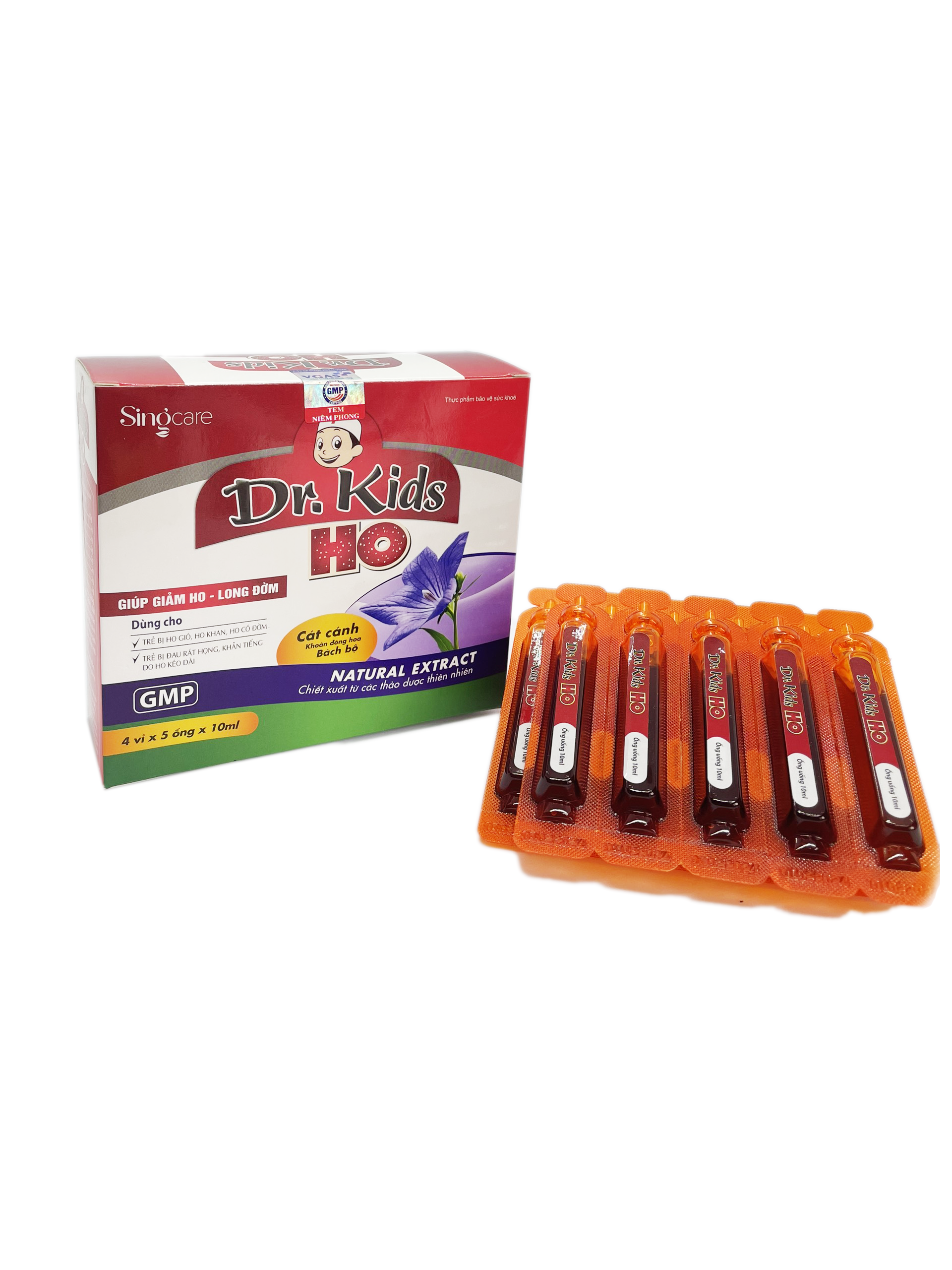 Dr. Kid Ho, Giảm Ho Long Đờm Cho Trẻ Em