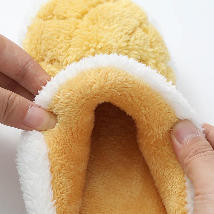 DÉP BÔNG, DÉP LÔNG, DÉP TRONG NHÀ, DÉP ĐI TRONG NHÀ NỮ NAM MÙA ĐÔNG QUAI NGANG CUTE ĐẾ CAO SU