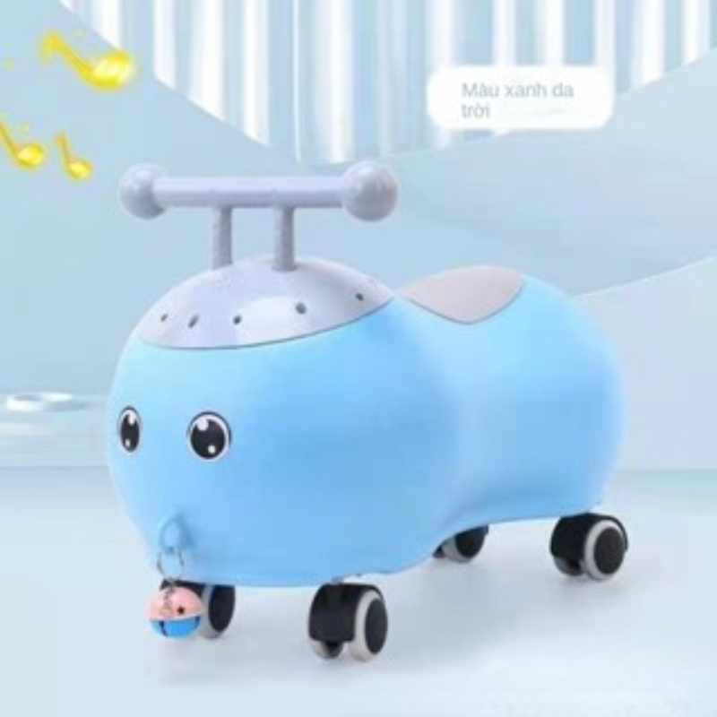 Xe Hơi Đồ Chơi Có Nhạc Và Đèn Vui Nhộn Cho Bé 1-3 Tuổi