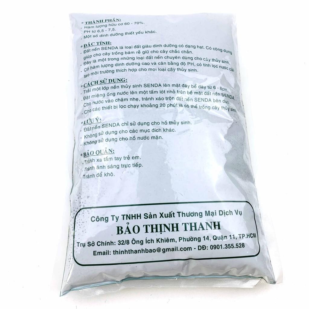 2KG Phân Nền Thuỷ Sinh Senda Hạt Rắn Chắc, Không Nhũng Cho Hồ Cá Thuỷ Sinh 