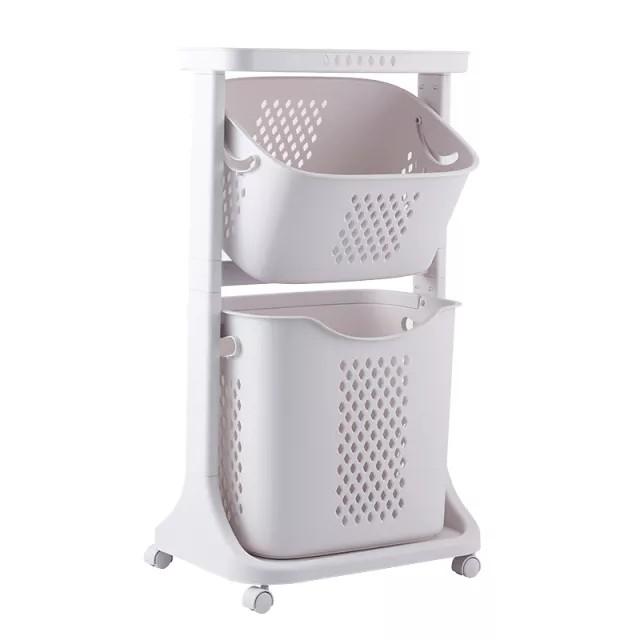 Kệ để đồ đa năng 2 tầng Việt Nhật có bánh xe - Kệ để đồ trong nhà