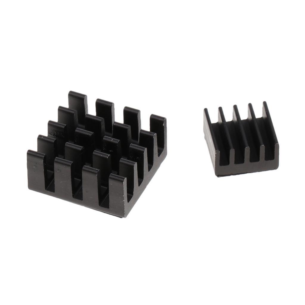 4Pack Black Aluminum Heat Sink Cooling HeatSink Radiator for