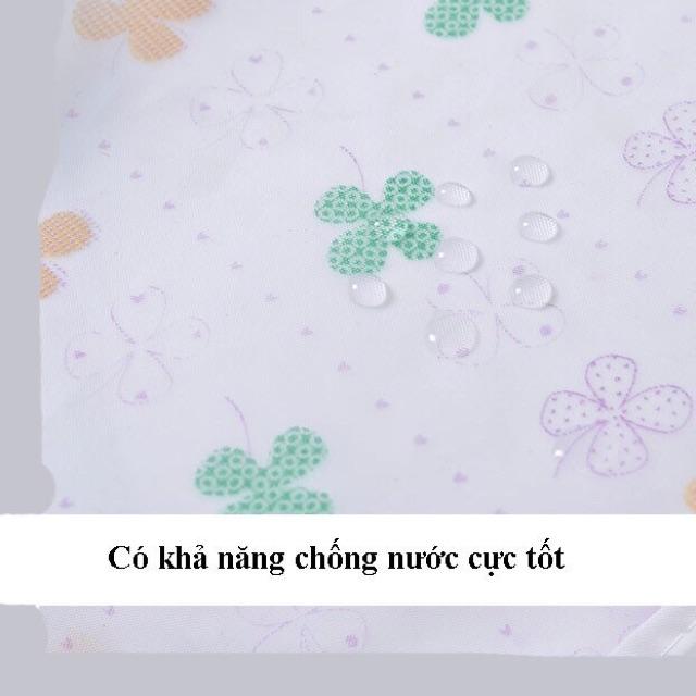 ÁO TRÙM MÁY GIẶT HOA LÁ HOÀNG GIA CAO CẤP, PHÂN LOẠI CỬA TRÊN VÀ CỬA TRƯỚC , KÍCH THƯỚC 56X60X83 CM