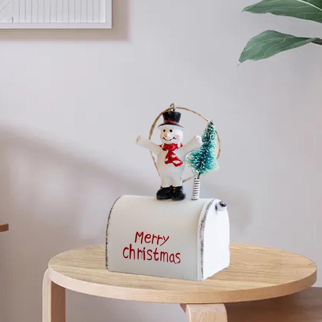 Christmas Mailbox Pendants Christmas Tree Decorations Home Decor Gifts
