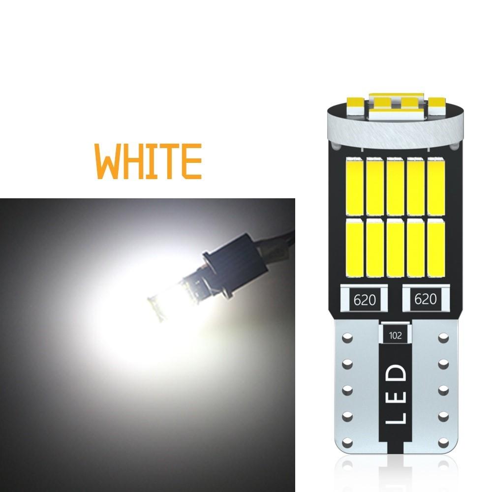 1 cặp (2 CHIẾC) VF3 Bóng Đèn Led Demi T10/W5W - Trắng/Xanh băng/Đỏ/Vàng/Hồng/Xanh chanh