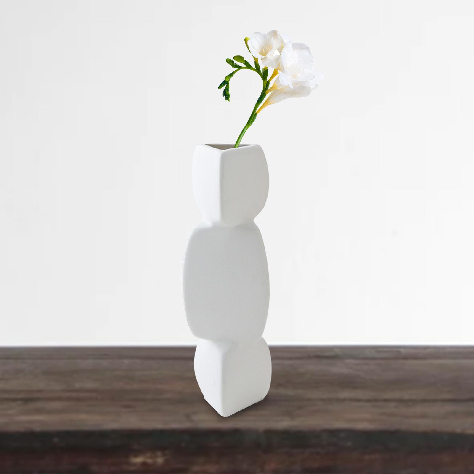 Flower Vase Table Modern Decorative Ceramic for collection Tabletop