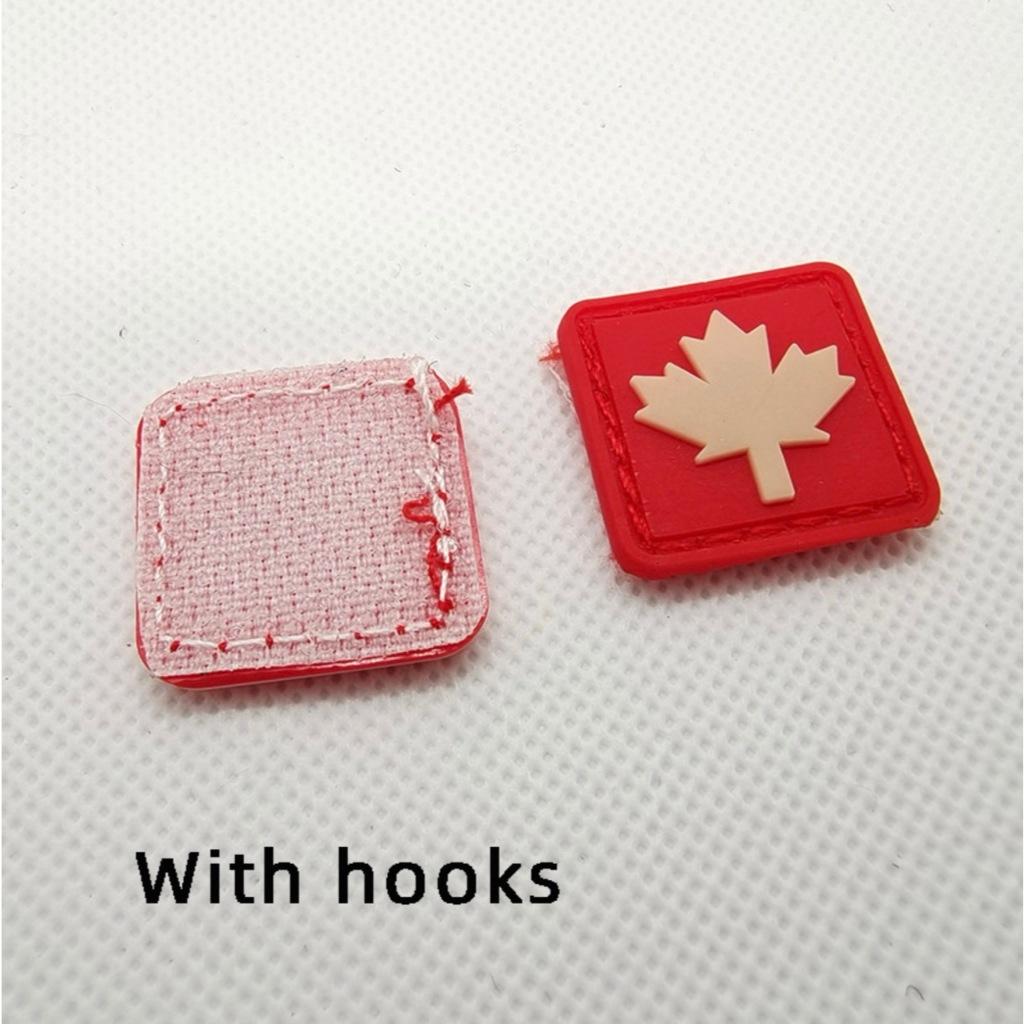 Patch_velcro PVC mini huy hiệu chiến thuật gắn quần áo_ba lô_túi xách