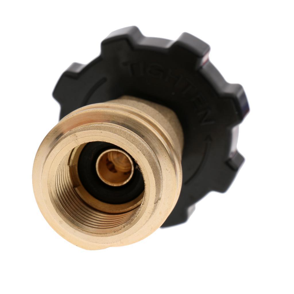 Tank Cylinder Adapter POL to  Wrench to Hand Tighten - Universal