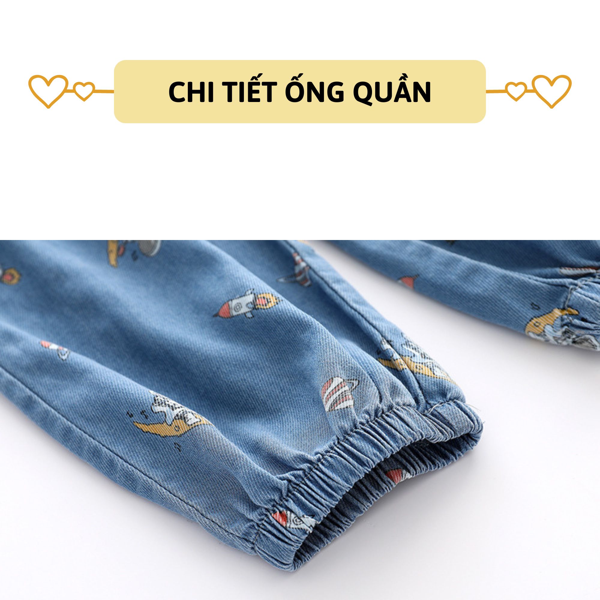 Quần dài bò giấy bé trai bé gái 27Kids quần jean mềm nam nữ vải Tencel cho trẻ từ 2-12 tuổi ULJE4