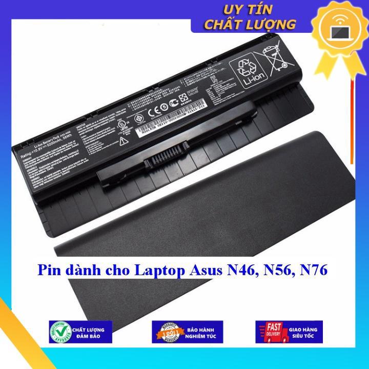 Pin dùng cho Laptop Asus N46 N56 N76 - Hàng Nhập Khẩu New Seal