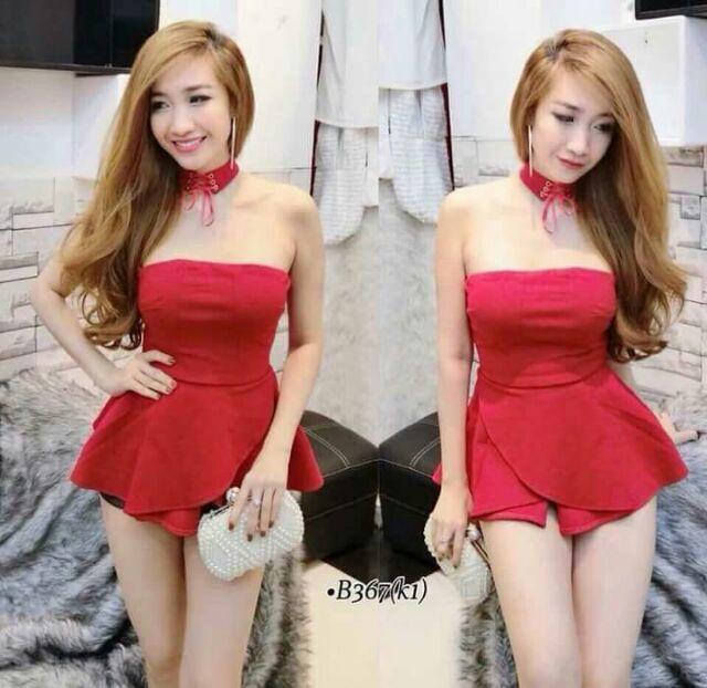 Sét cúp ngực quần short kèm vòng cổ