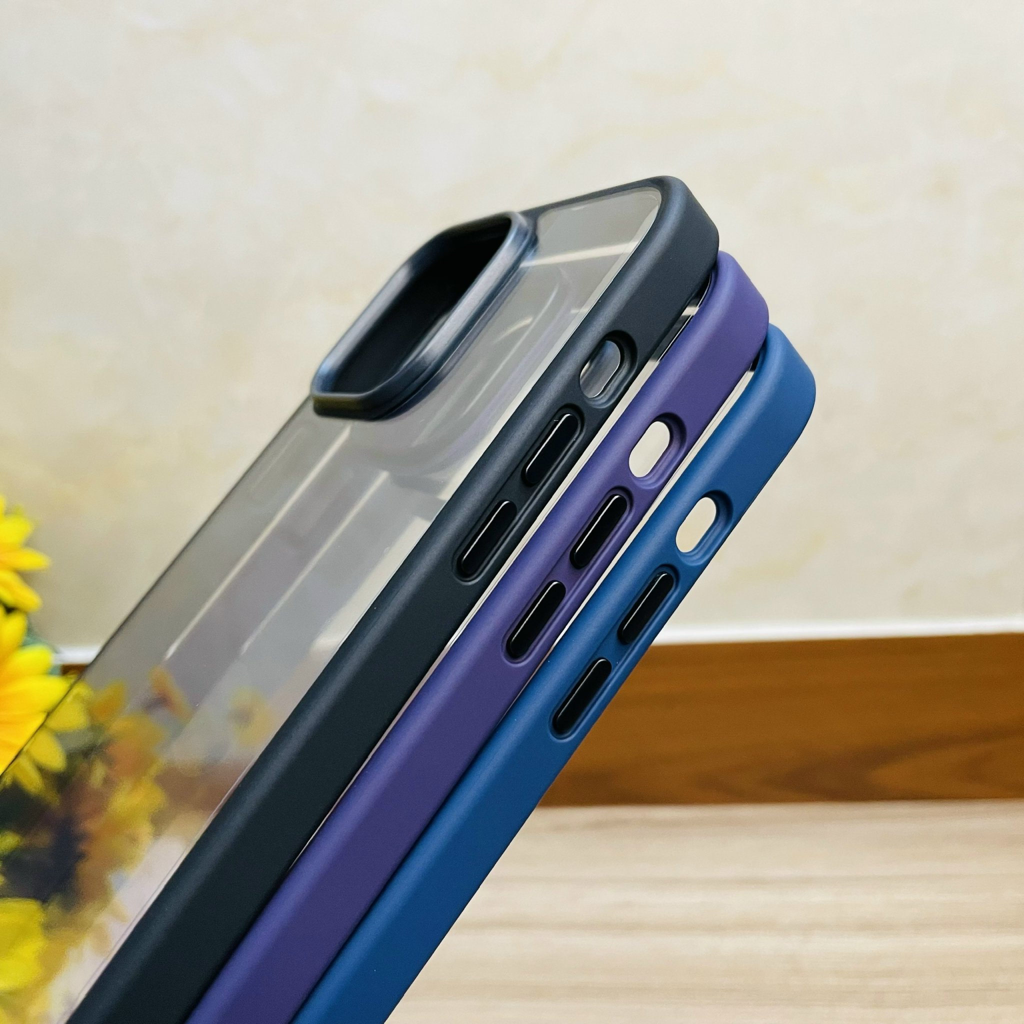 Ốp lưng Rock viền màu dành cho iPhone 14 Pro Max - hàng chính hãng